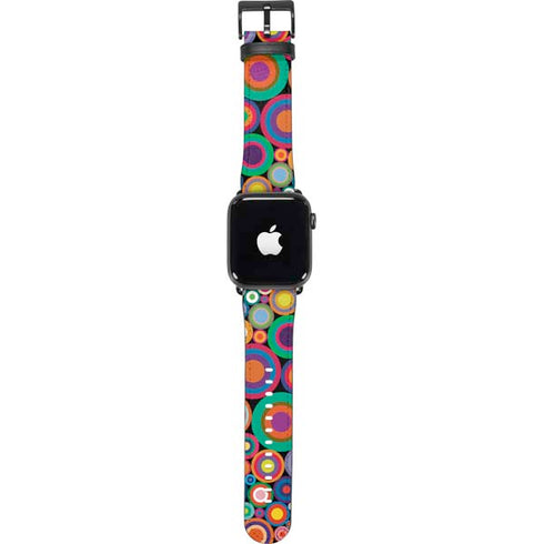 Psychedelic Circles Apple Watch Band 38-40mm