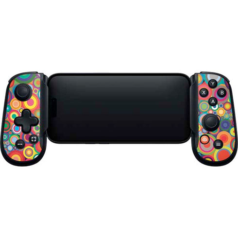 Psychedelic Circles Backbone One for iPhone Game Controller Skin