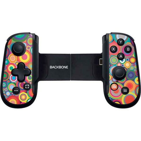 Psychedelic Circles Backbone One for iPhone Game Controller Skin