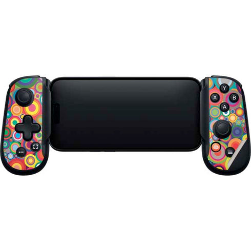 Psychedelic Circles Backbone One for iPhone Game Controller Skin