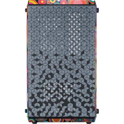 Psychedelic Circles Cooler Master MasterBox Q300L Mini Tower Skin