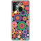 Psychedelic Circles Galaxy A21 Clear Case