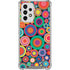 Psychedelic Circles Galaxy A53 5G Clear Case