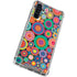 Psychedelic Circles Galaxy A54 5G Clear Case