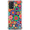 Psychedelic Circles Galaxy A72 5G Clear Case