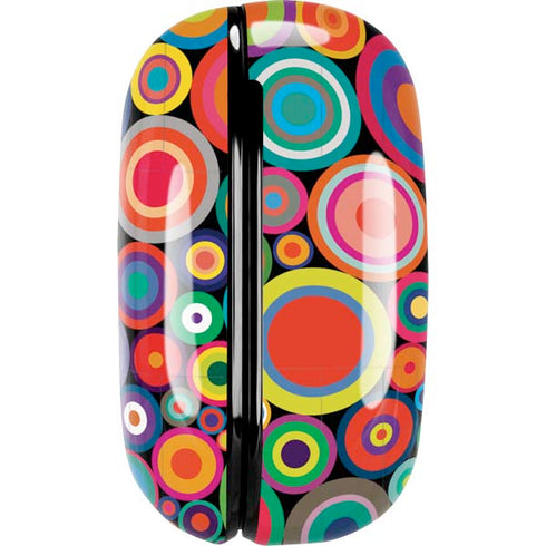 Psychedelic Circles Galaxy Buds Live Skin