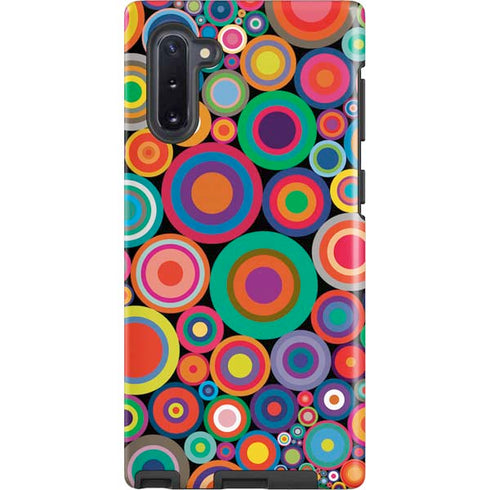 Psychedelic Circles Galaxy Note 10 Pro Case