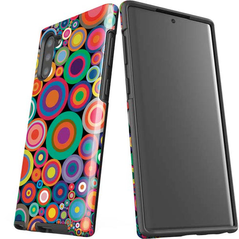 Psychedelic Circles Galaxy Note 10 Pro Case