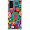 Psychedelic Circles Galaxy Note20 5G Clear Case