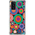 Psychedelic Circles Galaxy Note20 5G Clear Case