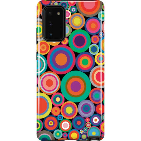 Psychedelic Circles Galaxy Note20 5G Pro Case
