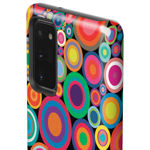 Psychedelic Circles Galaxy Note20 5G Pro Case
