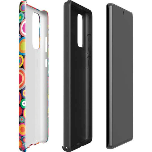 Psychedelic Circles Galaxy Note20 5G Pro Case