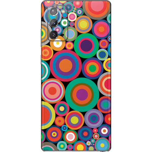 Psychedelic Circles Galaxy Note20 5G Skin