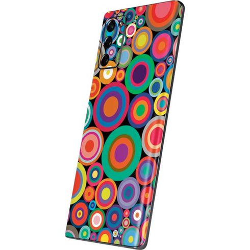 Psychedelic Circles Galaxy Note20 5G Skin