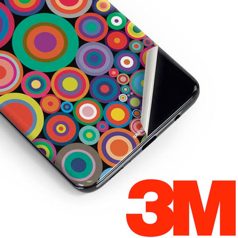 Psychedelic Circles Galaxy S10 Skin
