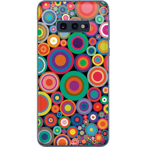 Psychedelic Circles Galaxy S10e Skin