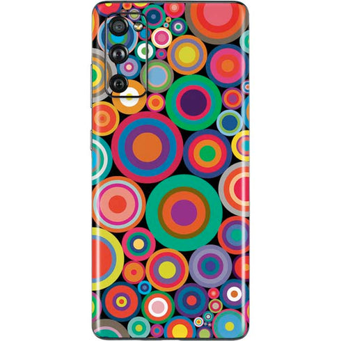 Psychedelic Circles Galaxy S20 Fan Edition Skin