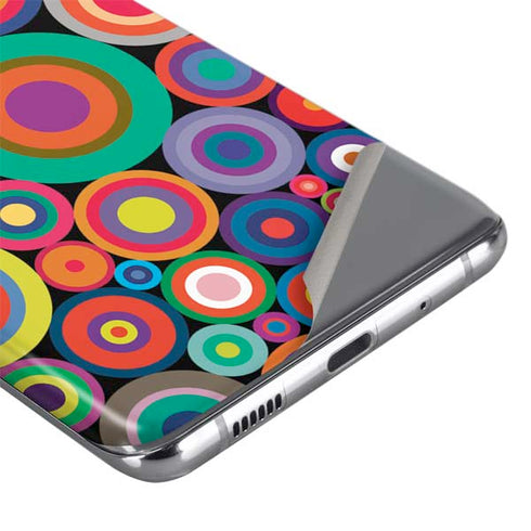 Psychedelic Circles Galaxy S20 Skin