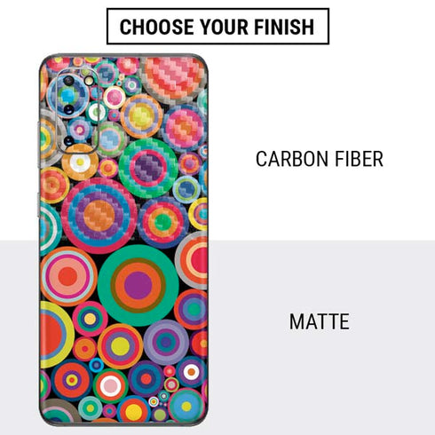 Psychedelic Circles Galaxy S20 Skin