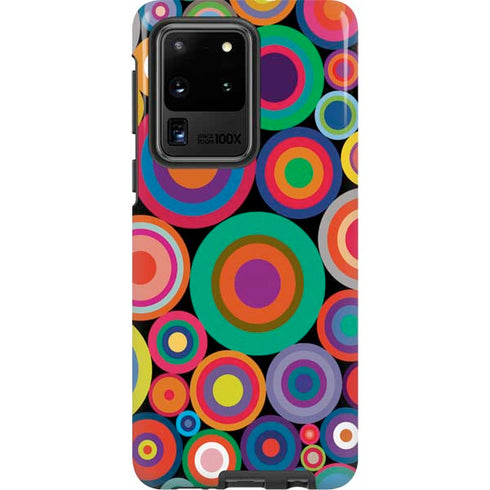 Psychedelic Circles Galaxy S20 Ultra 5G Pro Case