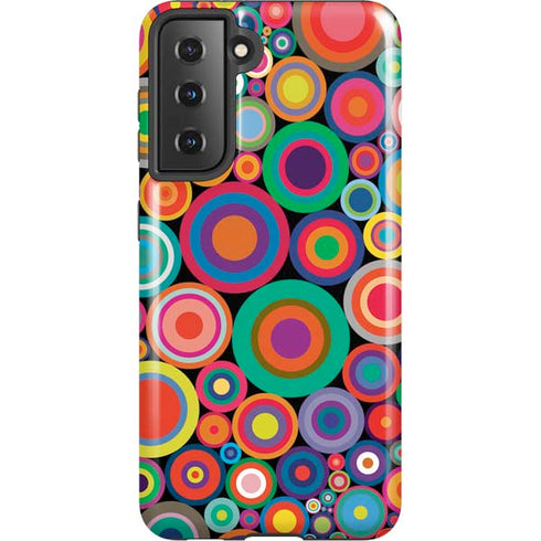 Psychedelic Circles Galaxy S21 5G Pro Case