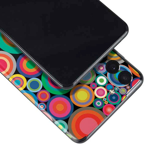 Psychedelic Circles Galaxy S21 5G Skin