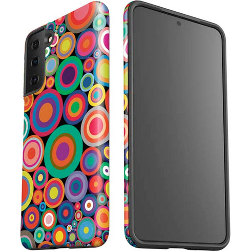 Psychedelic Circles Galaxy S21 FE Pro Case