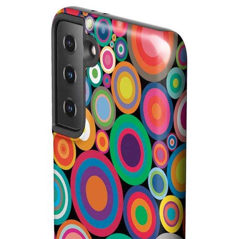 Psychedelic Circles Galaxy S21 Plus 5G Pro Case