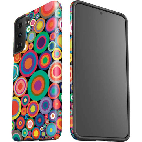 Psychedelic Circles Galaxy S21 Plus 5G Pro Case