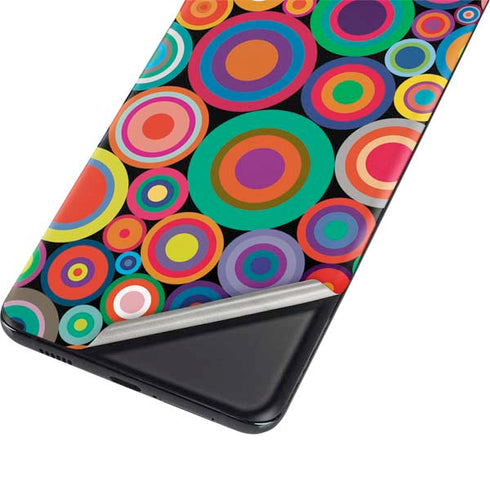 Psychedelic Circles Galaxy S21 Plus 5G Skin