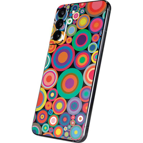 Psychedelic Circles Galaxy S22 Plus Skin