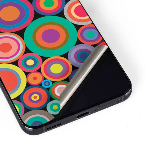 Psychedelic Circles Galaxy S22 Plus Skin