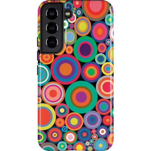Psychedelic Circles Galaxy S22 Pro Case