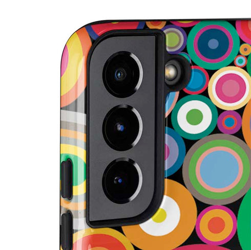Psychedelic Circles Galaxy S22 Pro Case