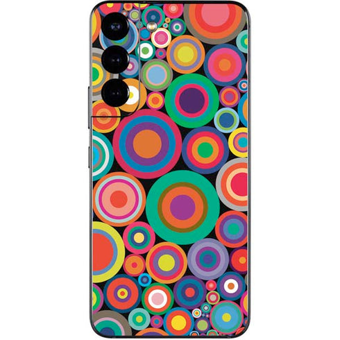 Psychedelic Circles Galaxy S22 Skin