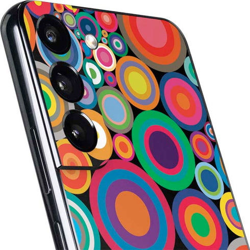 Psychedelic Circles Galaxy S22 Skin