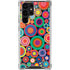 Psychedelic Circles Galaxy S22 Ultra Clear Case