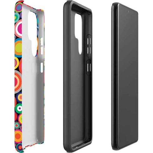 Psychedelic Circles Galaxy S22 Ultra Pro Case