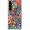Psychedelic Circles Galaxy S23 Clear Case