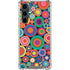 Psychedelic Circles Galaxy S23 FE Clear Case