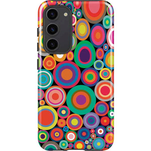 Psychedelic Circles Galaxy S23 Plus Pro Case