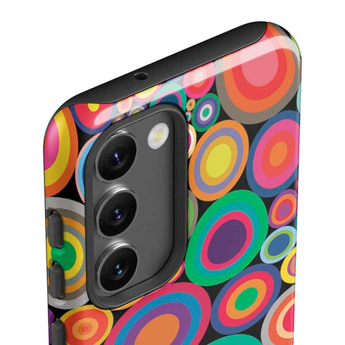 Psychedelic Circles Galaxy S23 Plus Pro Case