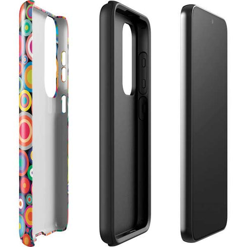 Psychedelic Circles Galaxy S23 Plus Pro Case
