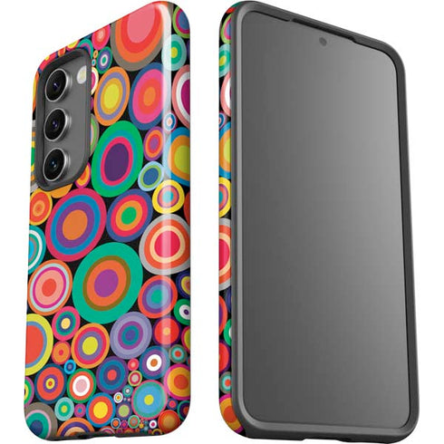 Psychedelic Circles Galaxy S23 Pro Case