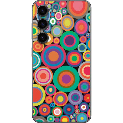 Psychedelic Circles Galaxy S23 Skin