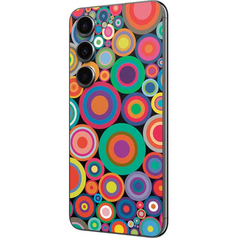 Psychedelic Circles Galaxy S23 Skin