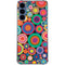 Psychedelic Circles Galaxy S24 Clear Case