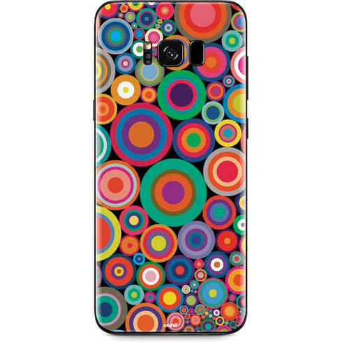 Psychedelic Circles Galaxy S8 Plus Skin