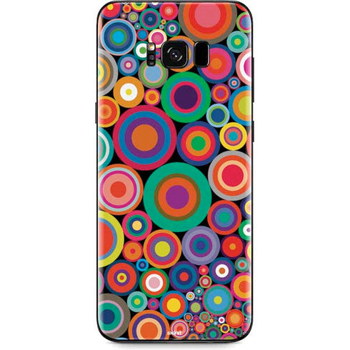 Psychedelic Circles Galaxy S8 Skin